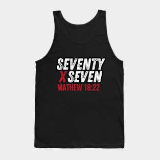 seventy times seven Tank Top